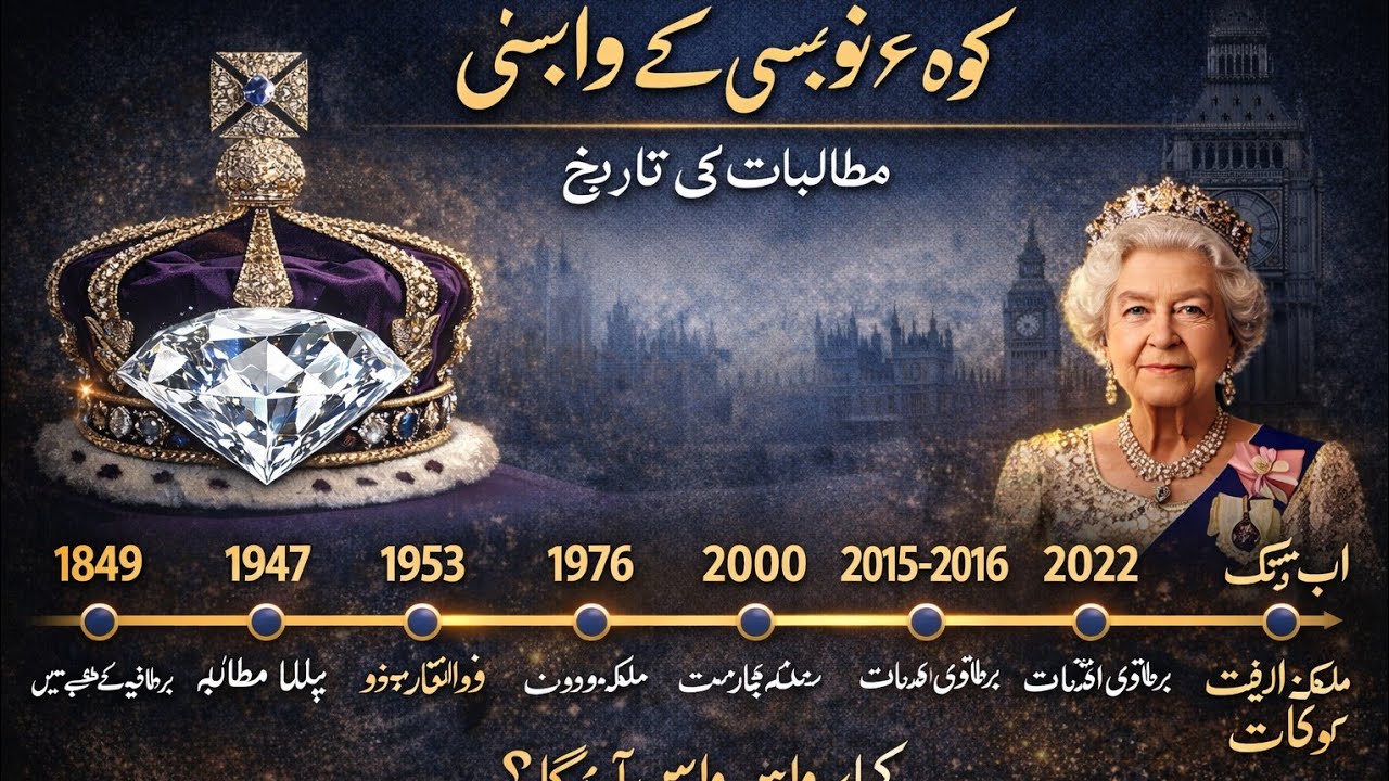 Story of Kohinoor demand| The History of Koh-e-Noor Demands | India, Pakistan & the British Crown