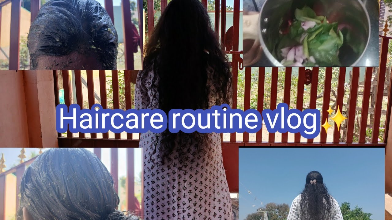 My haircare routine for dandruff removing in tamil👌😍🌿