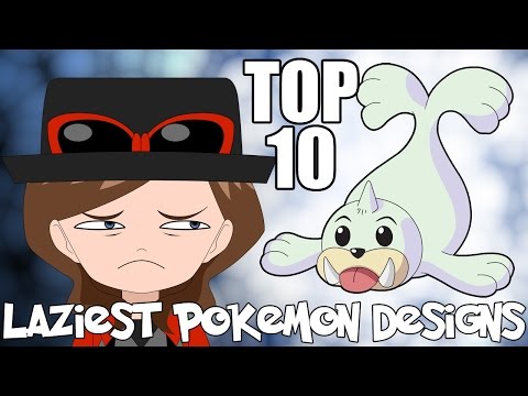 Top 10 Laziest Pokemon Designs