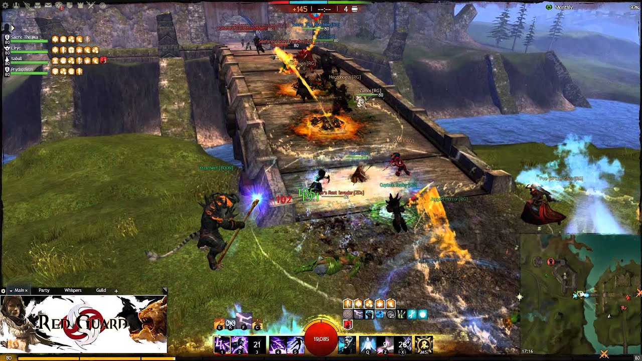 Guild Wars 2 Raiding with Red Guard & Sacrx (voice comms) YouTube