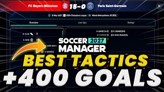 Sm27 The Only Tactic You Need In Soccer Manager 2027