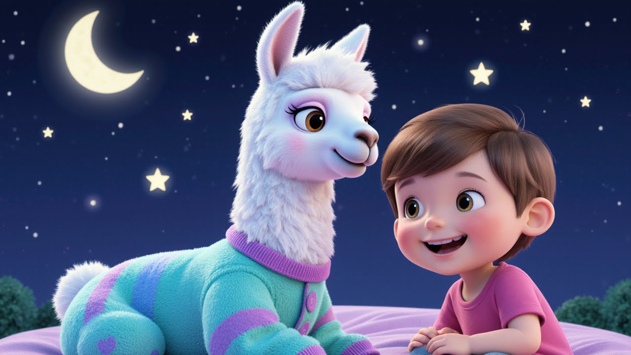 Oops! Baby Llama Lost His Pajamas 🦙 | Rimas Infantis e Canções para Crianças