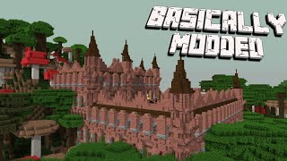 Woodland Mansion but its a Castle: Basically Modded - Episode 16