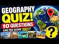Ultimate Geography Quiz | Can You Score 100%? | Daily Quiz Challenge 12