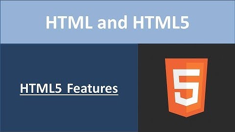 Features of HTML5|HTML Tutorial for Beginners in hindi|What are the features of HTML5?