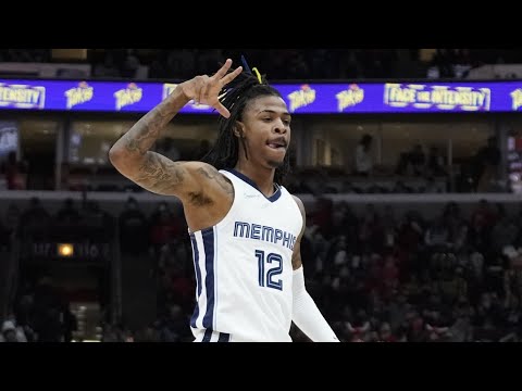 DeRozan Ejected! Ja Morant 46 Pts Spin Layup vs Bulls! 2021-22 NBA Season