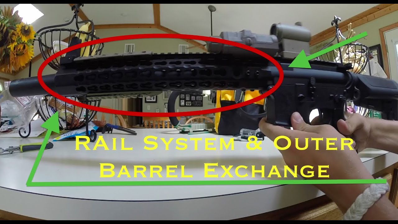 How To Take The Outer Barrel Off An Airsoft M4