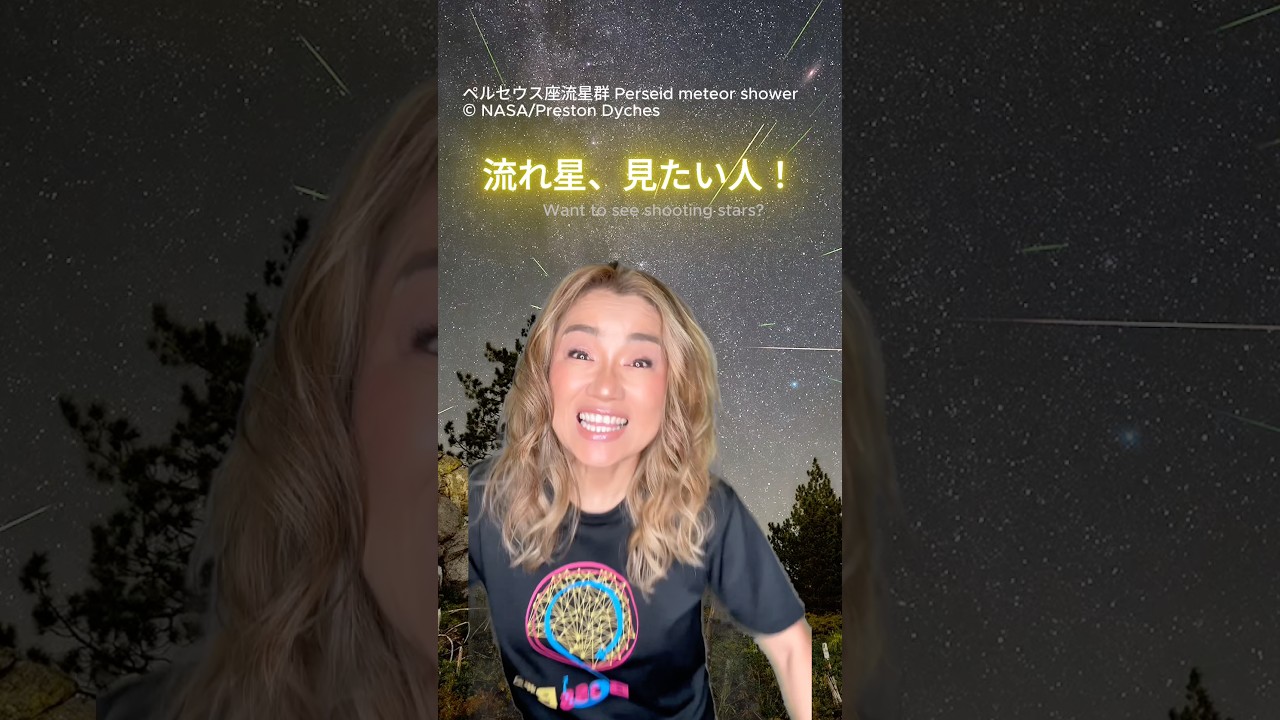 ペルセウス座流星群 見るなら、今 #宇宙思考 #bossb #ペルセウス座流星群 #夏休みの自由研究 #科学 #宇宙