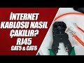 İNTERNET ETHERNET KABLOSU NASIL ÇAKILIR? (RJ45 – CAT5 &amp; CAT6)