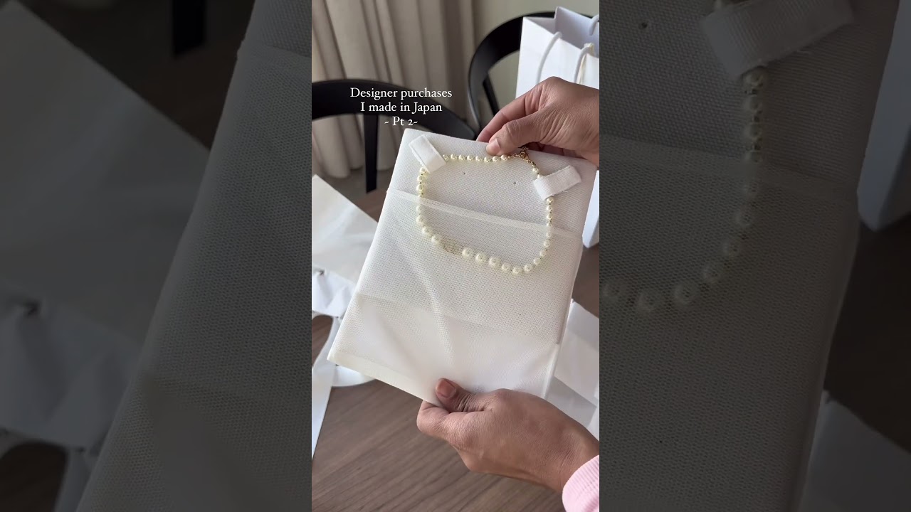 ✨Unboxing the Dior 30 Montaigne Choker another purchase from Tokyo, Japan. 