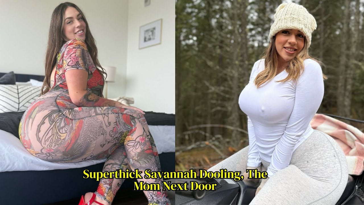 The Mom Next Door Savannah Dooling aka Superthick Savannah The American Curvy Plus-size Model