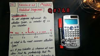Mathematics Book 2 (D2) | 7th Edition | Exercise # 16 A |Q # 7 & 8 | Ifra Syed | in Urdu\Hindi