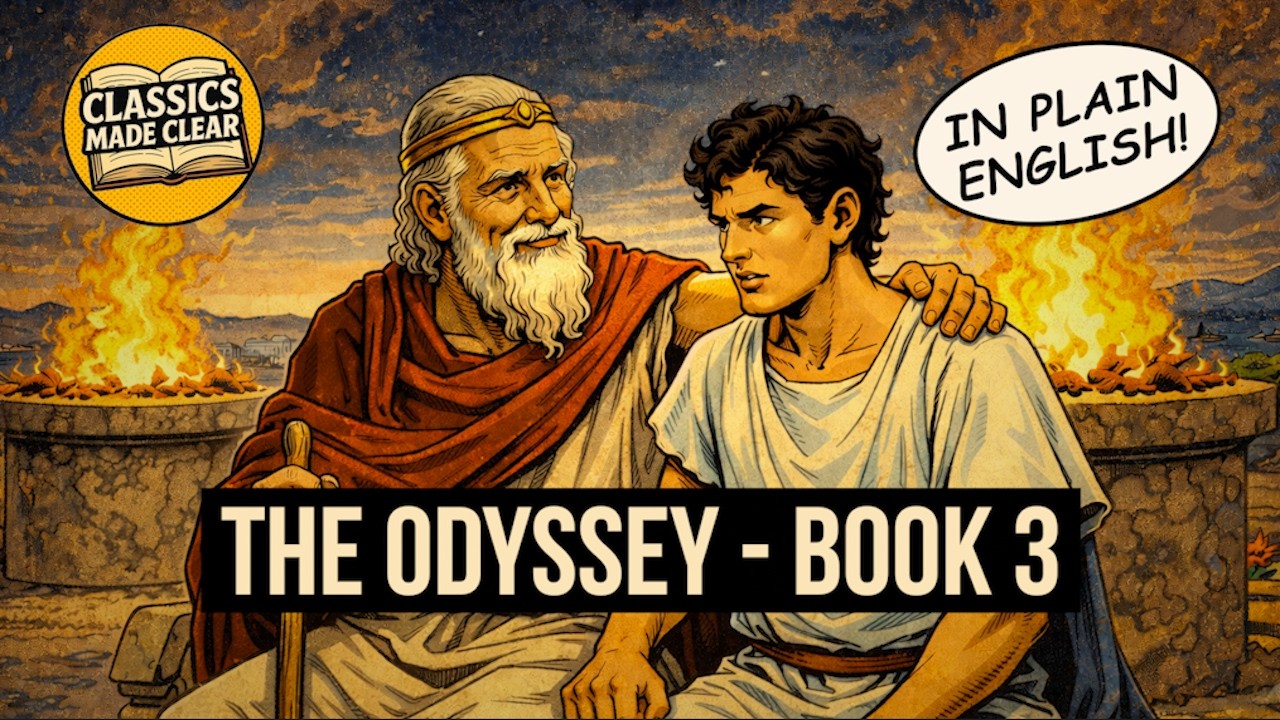 The Last Heroes of Troy – The Odyssey Book 3 (Plain English Audiobook)