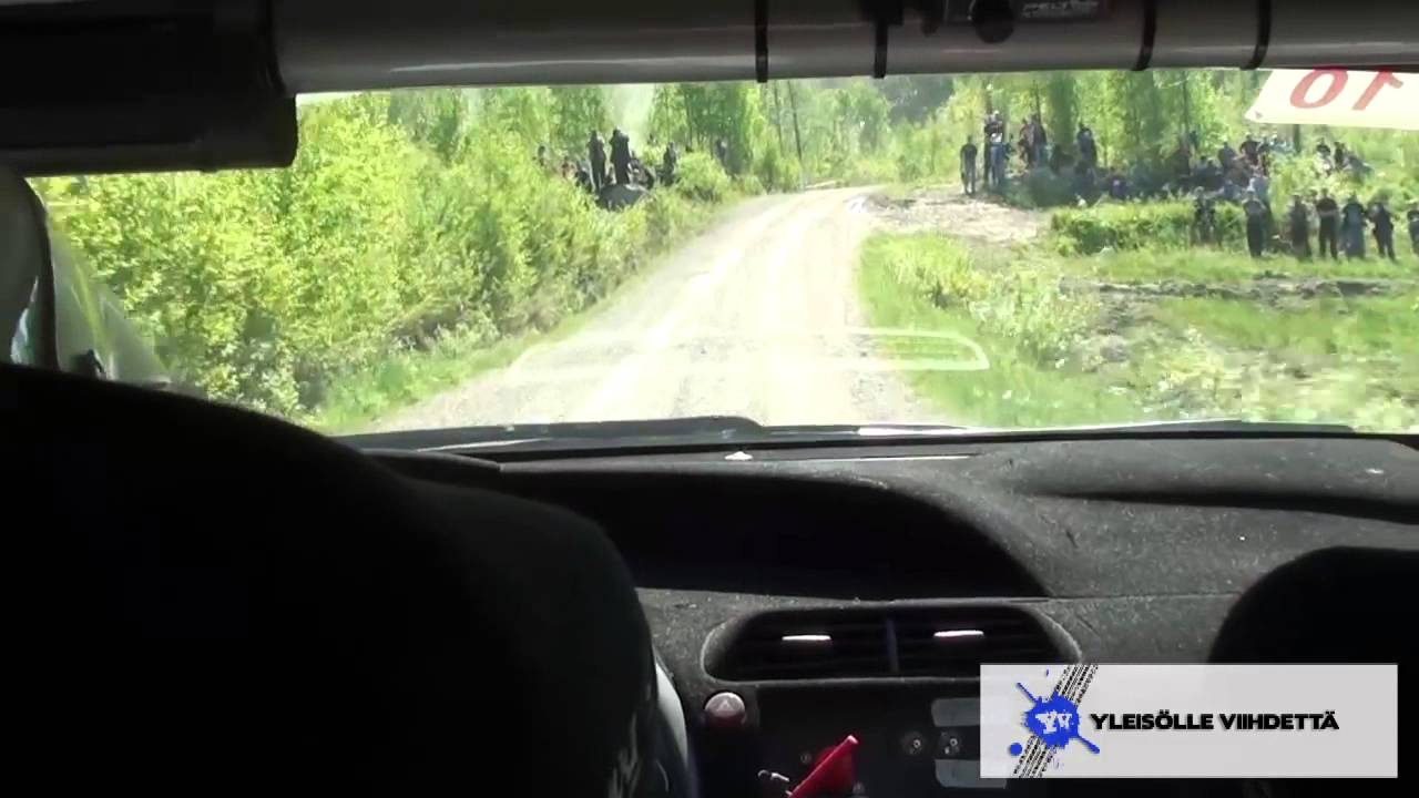 Ovisepät Ralli 2013 Kimmo Linden - Markus Räty Ek3 incar - YouTube