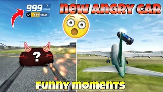 Angry new car😱skin||Funny moments😂||New update||Extreme car driving simulator🔥|| screenshot 4