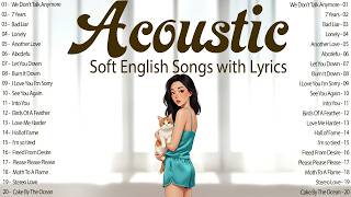 Soft English Songs with Lyrics 2026 ☀️ Acoustic Love Songs for Bright Mood and Quiet Focus screenshot 3