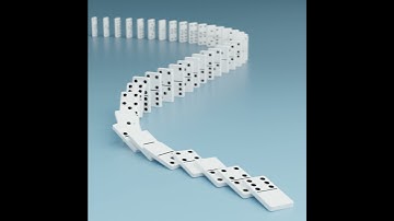 Animated domino | Geometry nodes