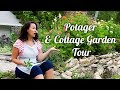 Summer Garden Tour | BEFORE & AFTER! | FRENCH FARMHOUSE | POTAGER | Cottage Garden