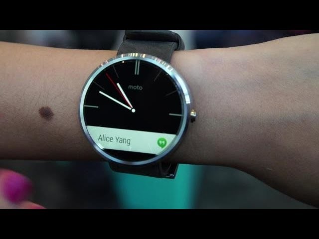 Articulatie Ewell boog Moto 360 Smartwatch | Hands On - YouTube