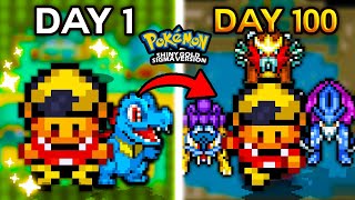 I Played 100 Days in Pokemon Ultra Shiny Gold Sigma... Here's What Happened (Rom Hack)