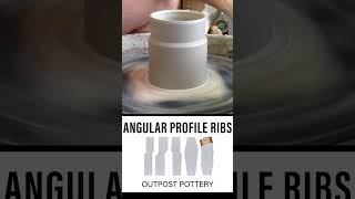 New Angular Profile Pottery Ribs from Outpost Pottery