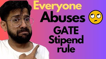 Full Stipend for writing GATE again after leaving M-tech Midway? What does the rule say?