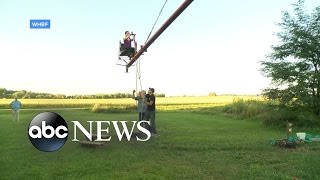 Teeter-Totter Record Attempted by Illinois Man