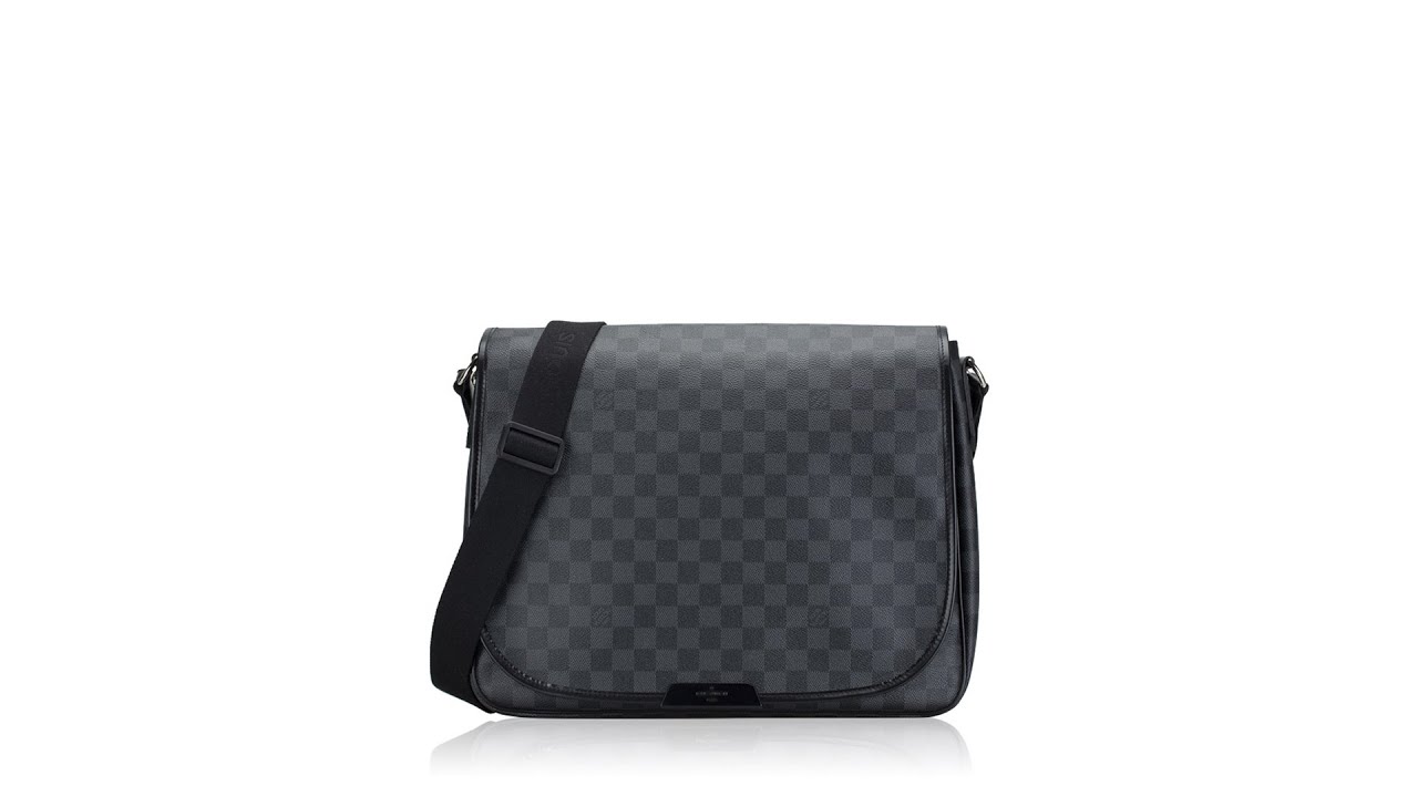 LOUIS VUITTON Damier Graphite Daniel GM 1295345