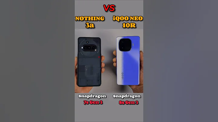 Nothing phone 3a  Vs Iqoo Neo 10r 🔥 Speed test comparison #shorts