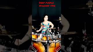 Deep purple- highway star drum cover @Ami Kim @ArtisanTurk Cymbals @Band Mizy