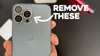 How To Remove iPhone Camera Lens Protectors