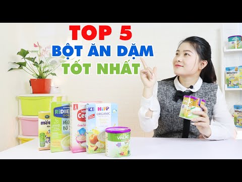 Video TOP 5 BỘT ĂN DẶM TỐT NHẤT CHO BÉ HIỆN NAY ✅ - youtube