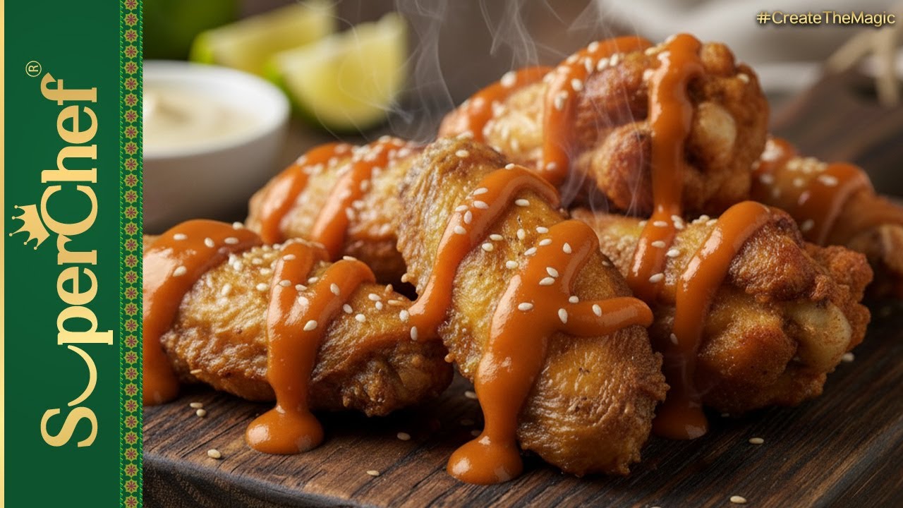 Рецепт крылышек Пери-Пери | Сочные и острые куриные крылышки Пери-Пери