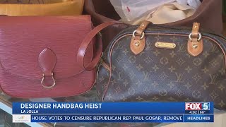 Thieves Allegedly Steal Designer Purses Valued At Thousands Of Dollars