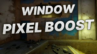 CSGO: Mirage Window Pixel Boost (Experimental Material)