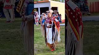 Golden Age Ladies Traditional dancer Paula Baptiste #indigenous #powwow #traditional #dance #shorts