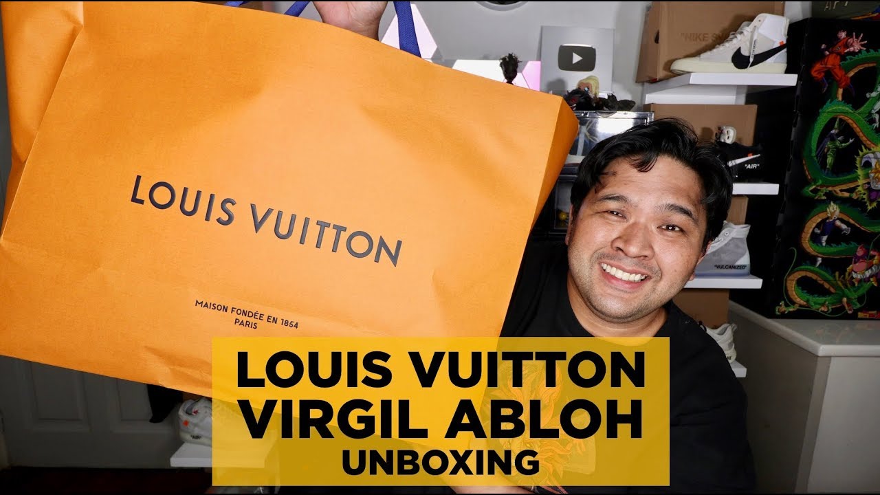 Loui Vuitton x Virgil abloh Christopher backpack - Depop