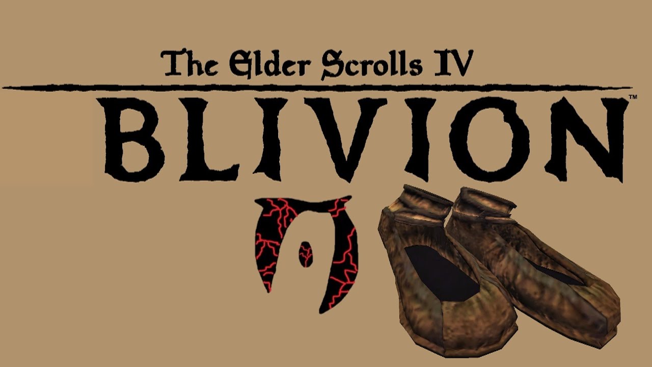 The Elder Scrolls 4 Oblivion Boots? More Like Sandals of