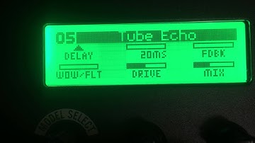 Line6 M5 DELAY Tube Echo Drive