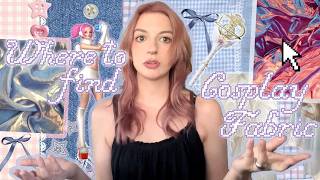 where to actually find cosplay fabric post-joann s
