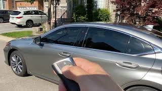 Lexus ES300h  ES350 2019 Open Windows & Moon Roof with Electronic Key