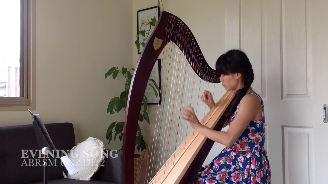 Evening Song, J.J Rousseau arr. Paret (ABRSM Grade 2 Harp) YouTube