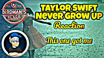 TAYLOR SWIFT "NEVER GROW UP" - REACTION VIDEO - SINGER REACTS