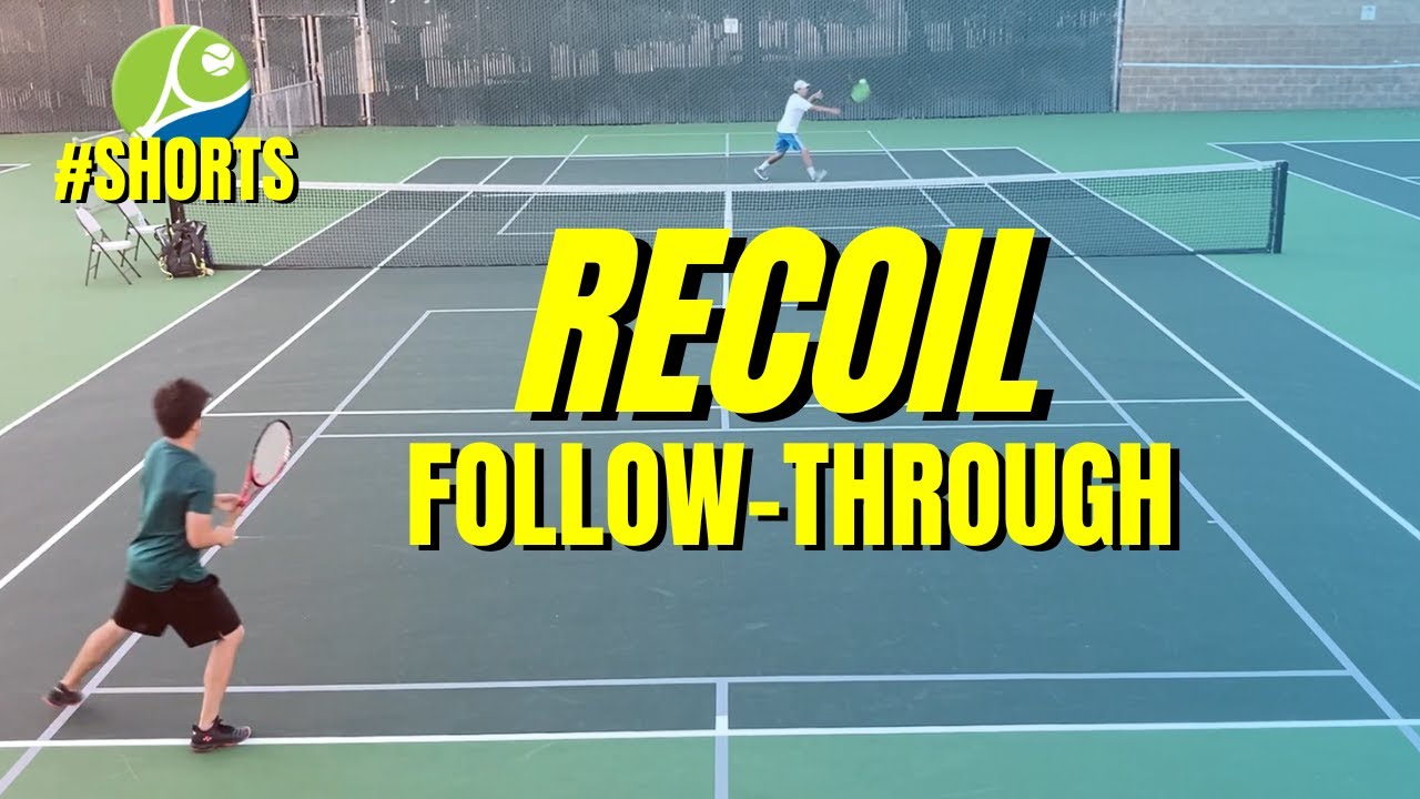 Backhand Volley Recoil FollowThrough Quick Tips and Tactics Shorts