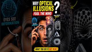 What You See Is NOT Real! | Optical Illusion Explained #sciencefacts #Brain #MindTricks #DidYouKnow