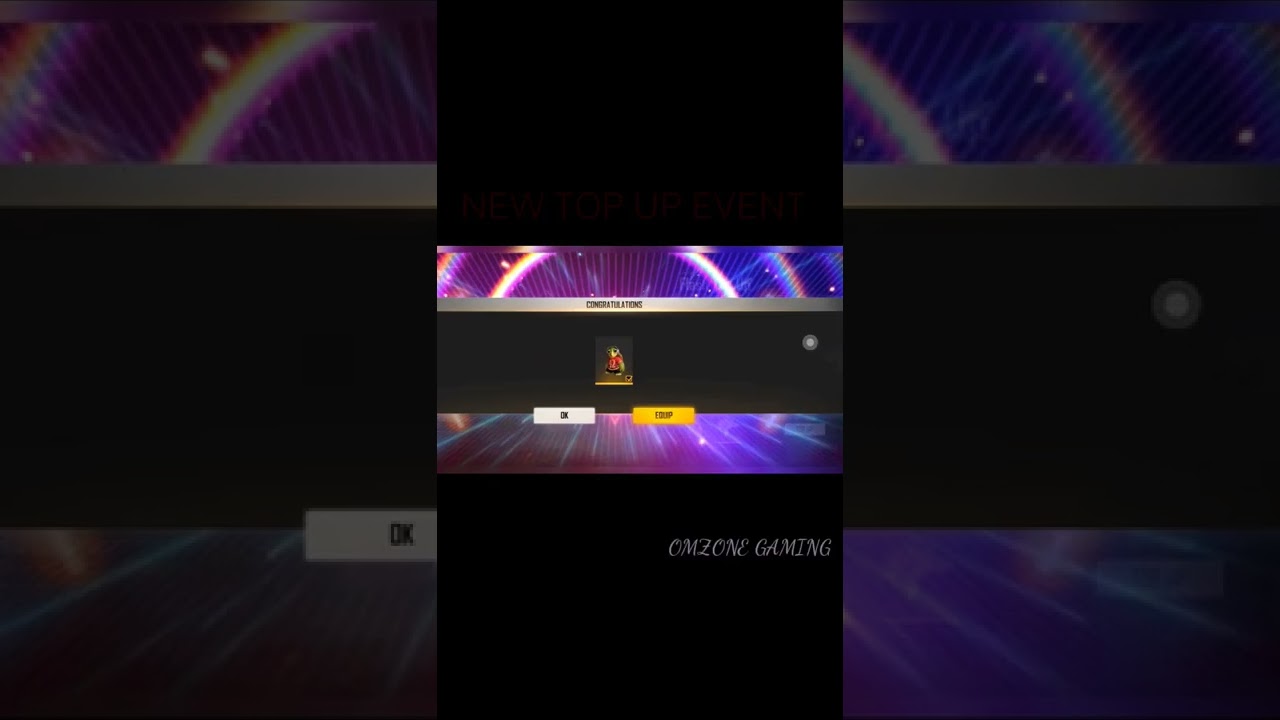 FREE FIRE MAX PROMO TOP UP EVENT TODAY OPENING IN OMZONE GAMING 