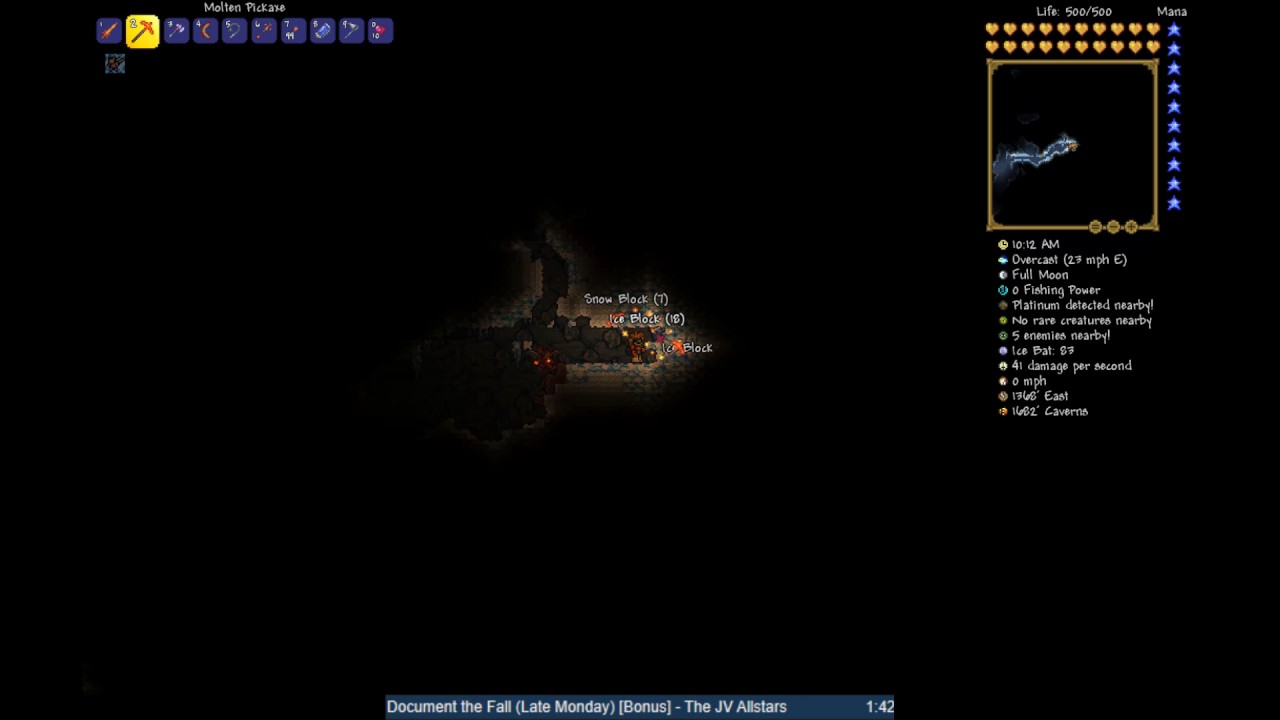 Terraria 45 Seeking The Bits For a Fiery Boomerang. YouTube