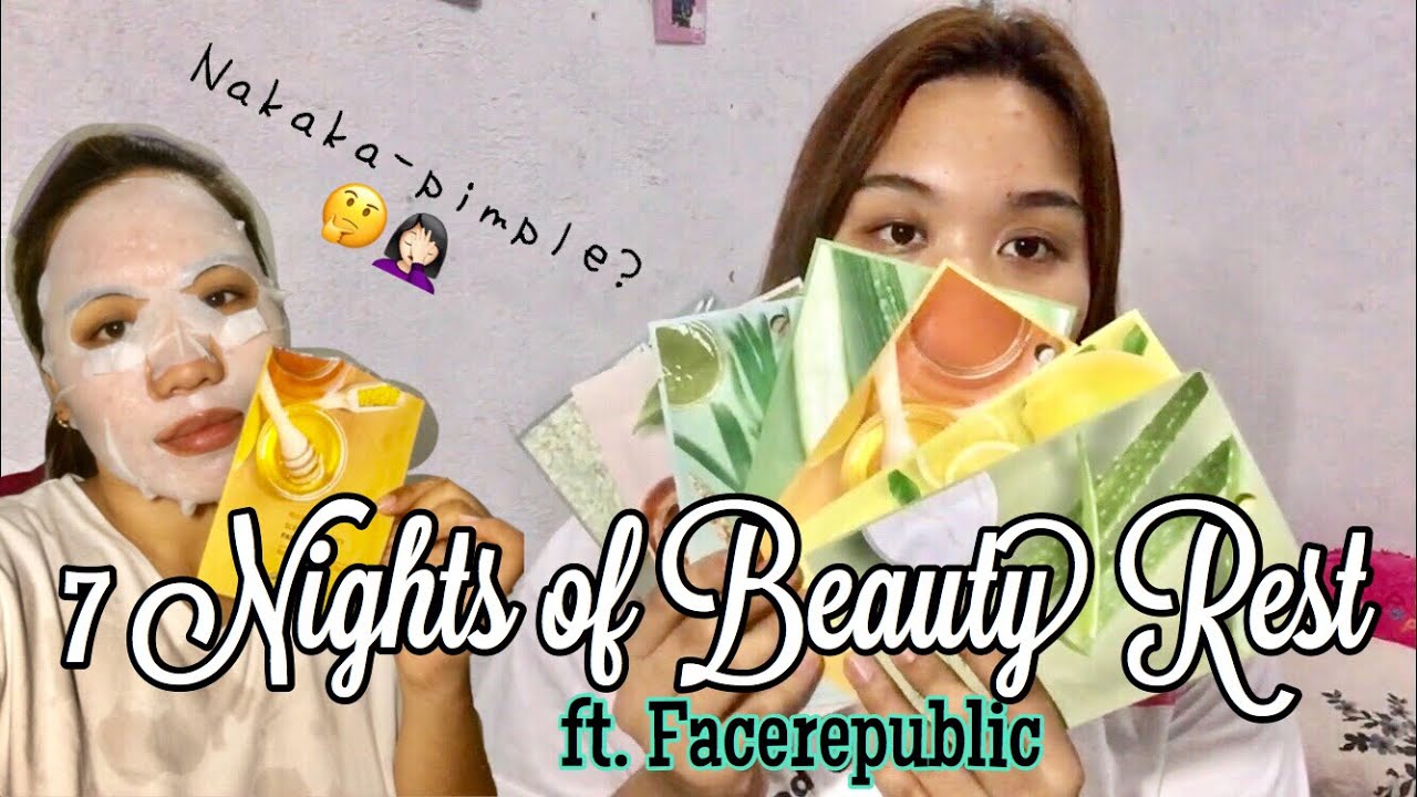 Face Republic Sheet Mask and Facial Cleanser REVIEW YouTube