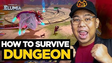 HOW TO SURVIVE AS BEGINNER IN DUNGEON (FUNNY HIGHLIGHTS) | LEGENDS OF ELUMIA [FIL]