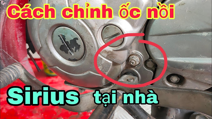 Sách hướng dẫn sử dụng xe sirius năm 2024